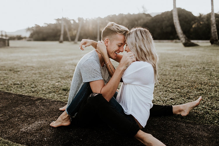 Kauai Engagement Session In Hawaii